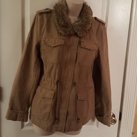 Levi's Jackets & Coats Vintage Levis Tan 4 Pocket Military Jacket